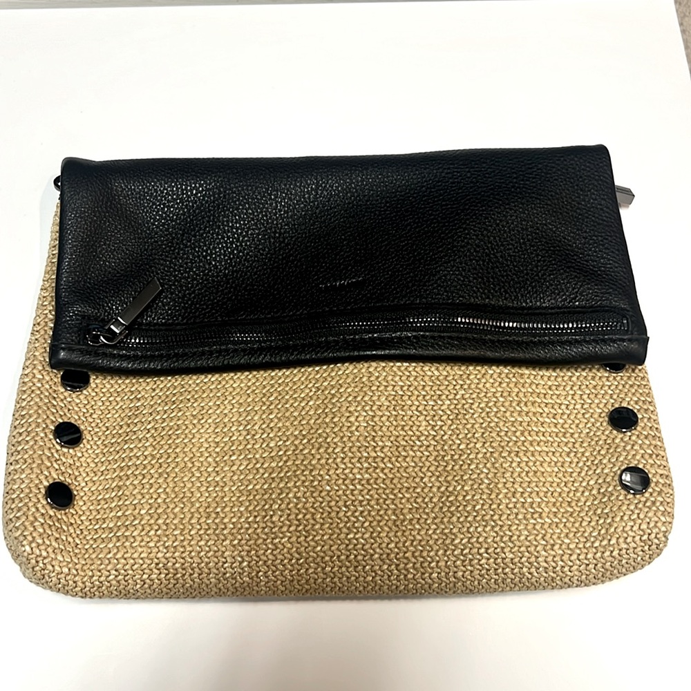 HAMMITT VIP Raffia Chaparral w/gunmetal rivets